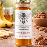 Banana Roasted Pecan Creamed Honey