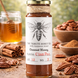 Cinnamon Roasted Pecan Creamed Honey