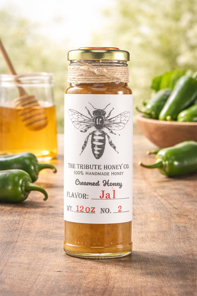 Jalapeno Creamed Honey – The Tribute Honey Co