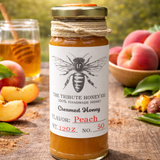 Peach Creamed Honey